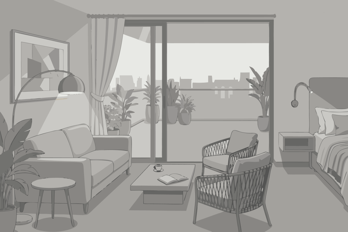 Premium Twin Room Pedrera View